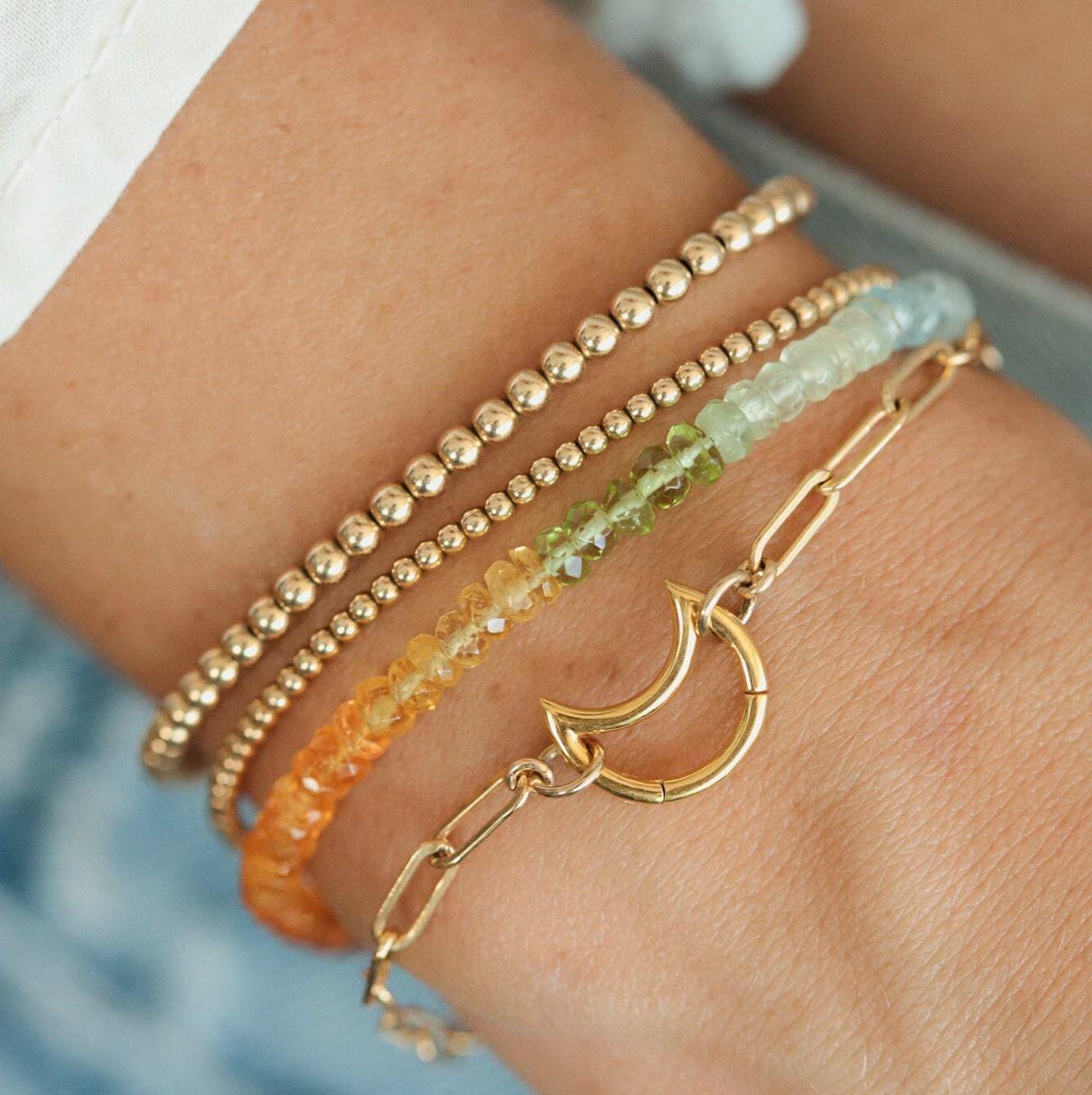 Multi-Gemstone Bracelet – Radiant Harmony