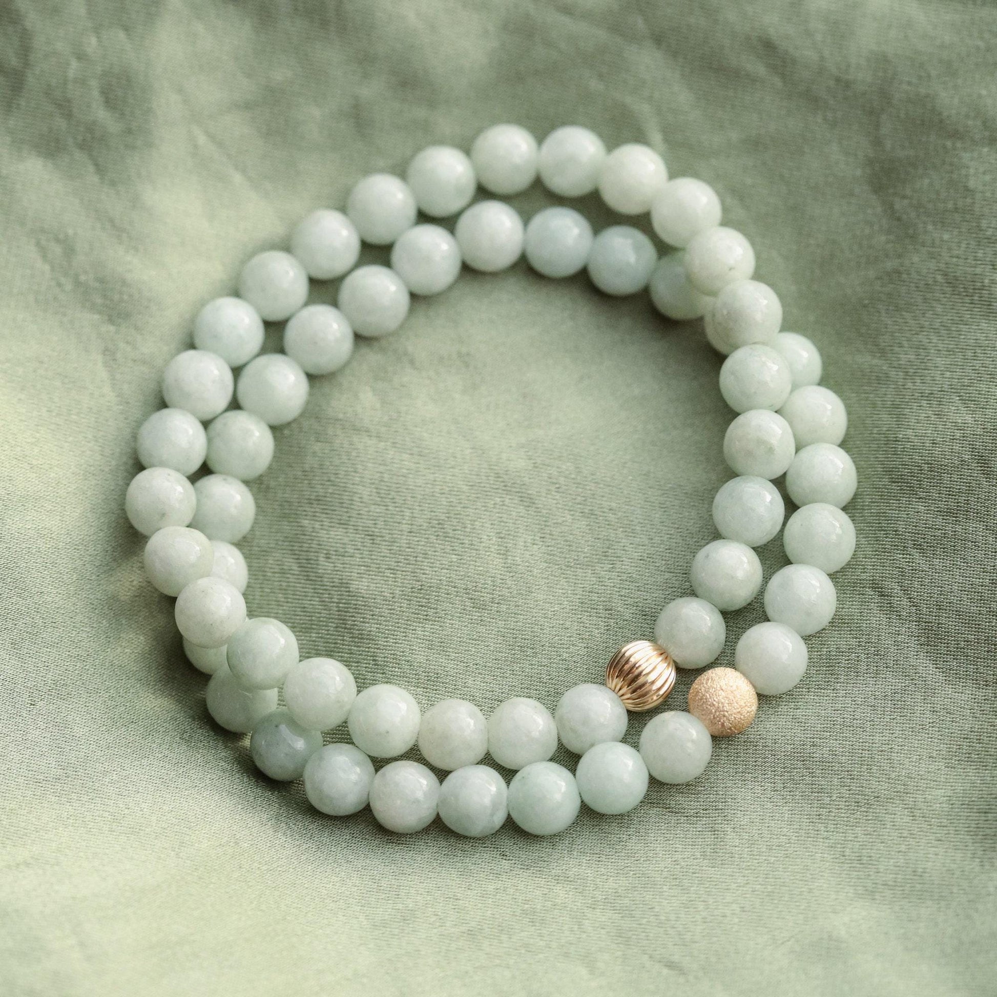 Jadeite prosperity bracelet