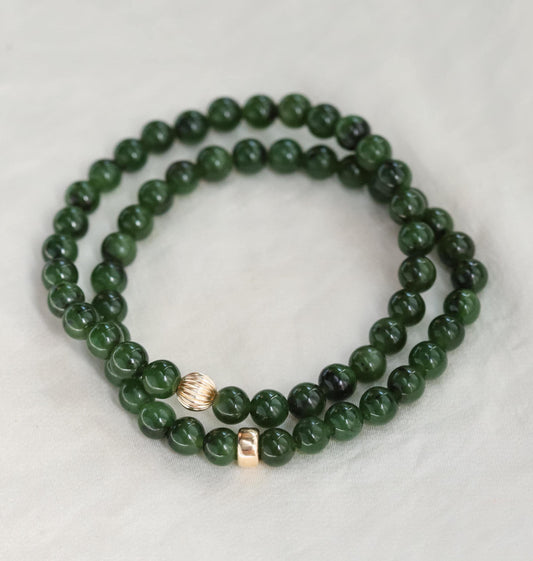 Canadian Jade 6mm - 14K