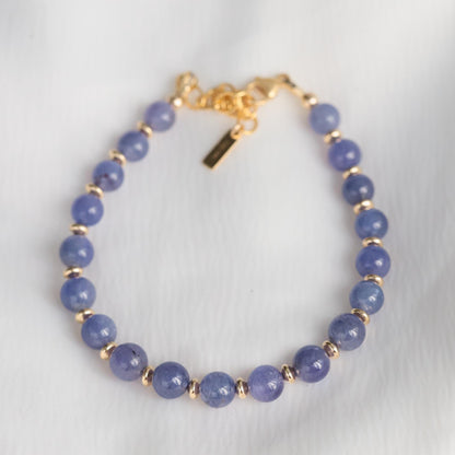 Tanzanite Bracelet, beaded tanzanite bracelet, genuine tanzanite bracelet, [EBTP1998] Natural tanzanite bracelet, Tanzanite adjustable