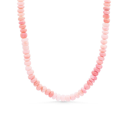 Candy Pink Opal necklace