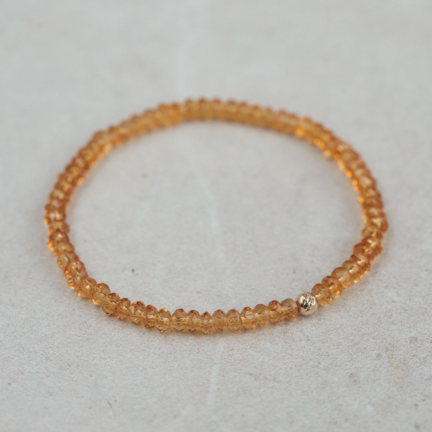 14K Citrine Stretch