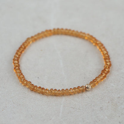 14K Citrine Stretch