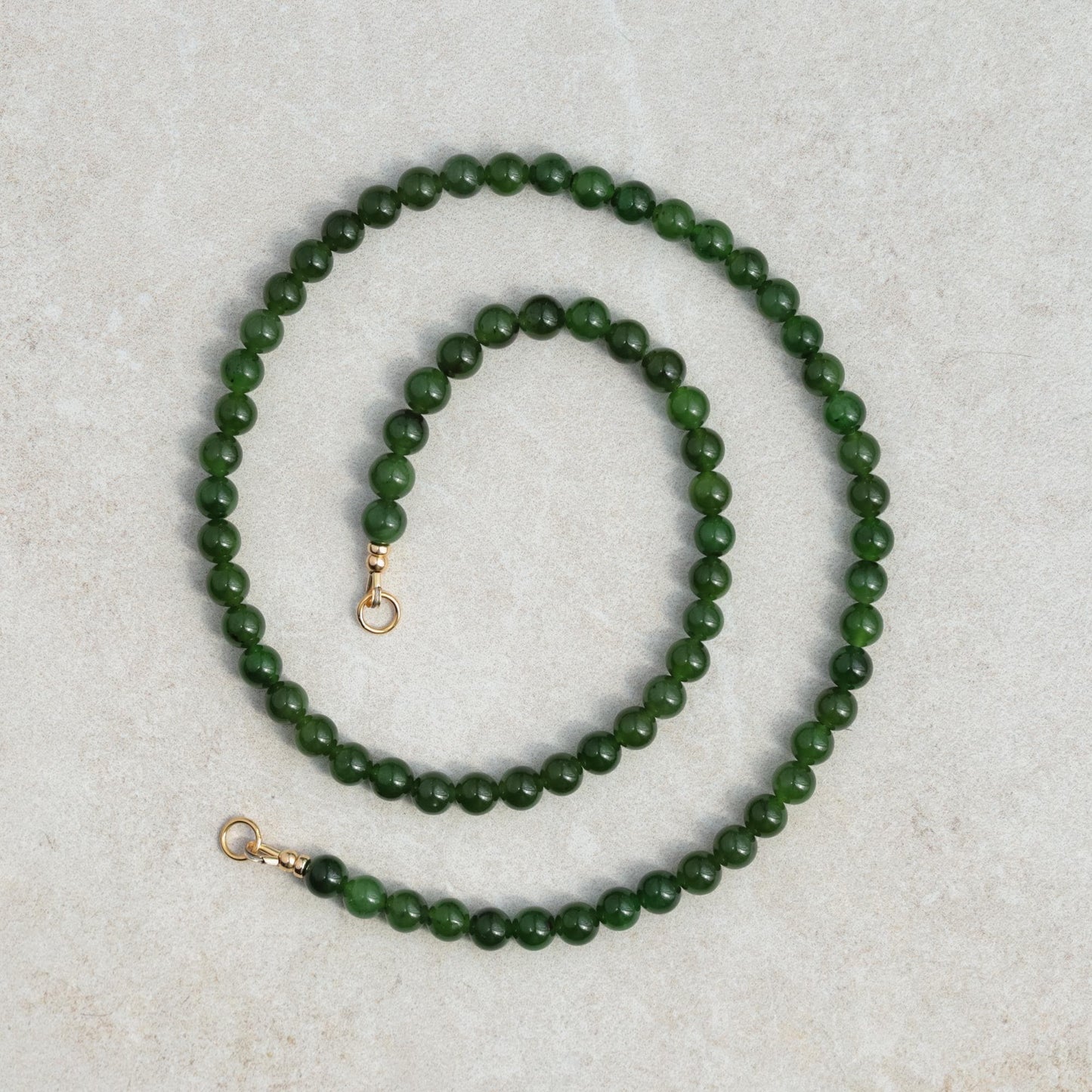 Canadian Jade Carabiner Necklace