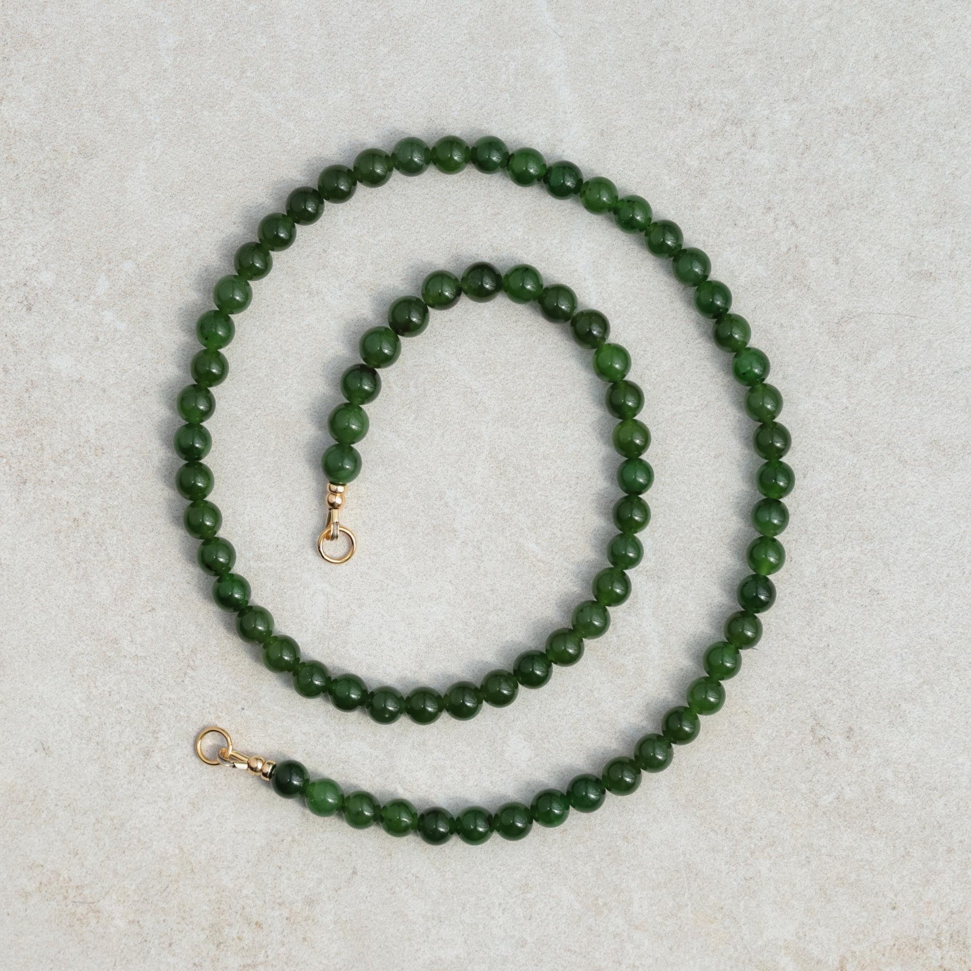 Canadian Jade Carabiner Necklace