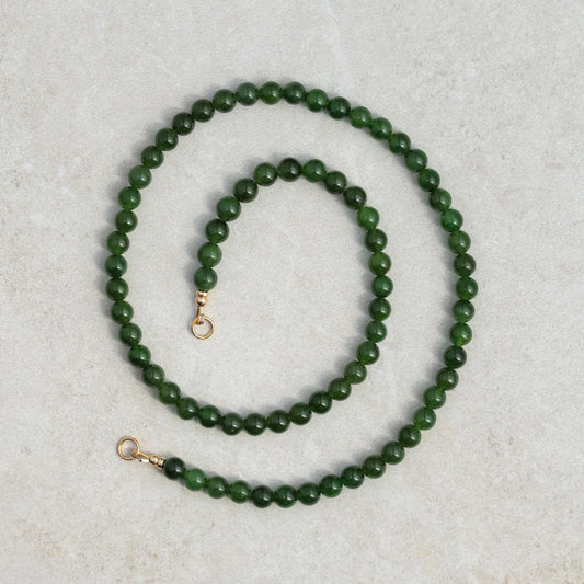 Canadian Jade Carabiner Necklace