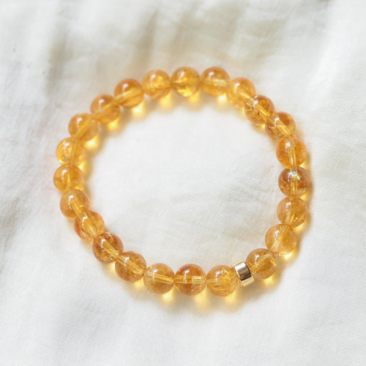 Natural Citrine 8mm