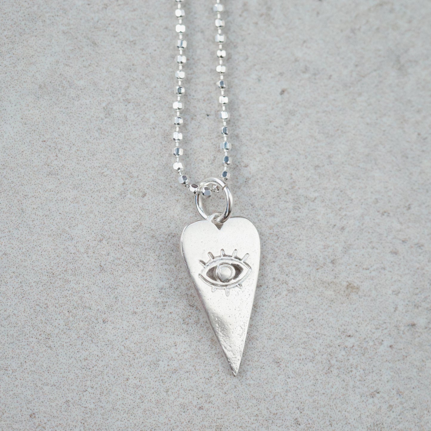 Sterling silver evil eye , Dainty evil eye necklace, [TBD] evil eye layering necklace, evil eye jewelry, pendant silver