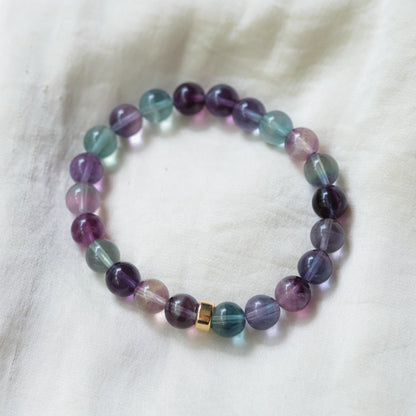 AAAA+ Fluorite Bracelet 8mm