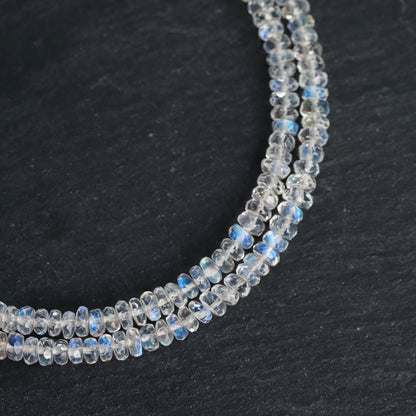 Rainbow Moonstone Necklace – Ethereal Glow