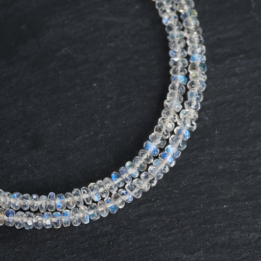Rainbow Moonstone Necklace – Ethereal Glow