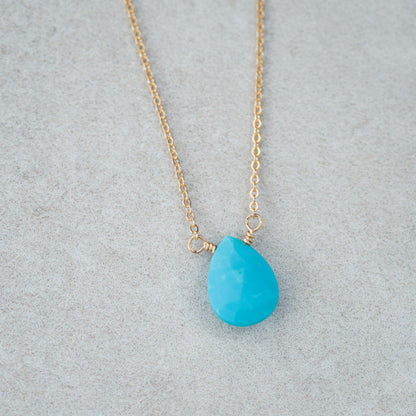 Sleeping Beauty Turquoise Pendant