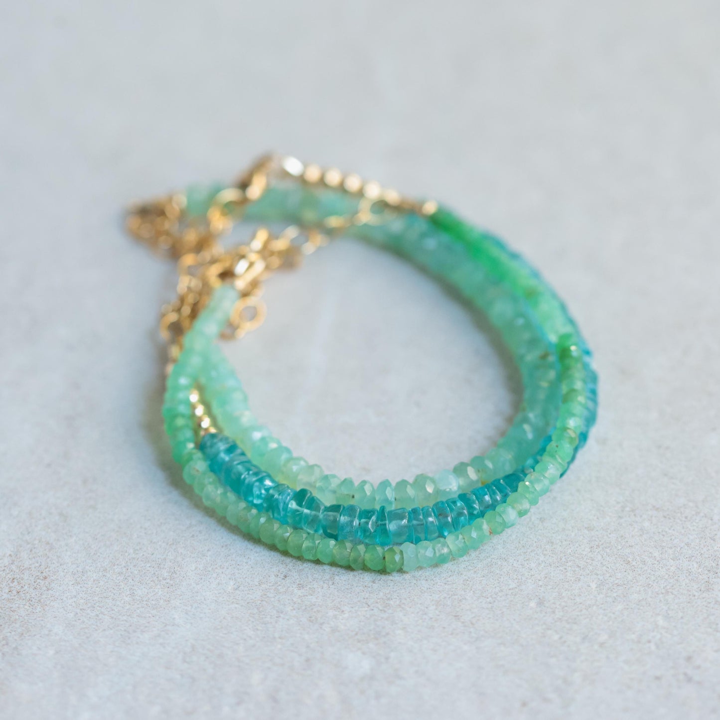 Last oneSmooth peridot rondel bracelet | Peridot bracelet | Dainty peridot bracelet | [EBPL1528] August birthstone jewelry | Natural peridot