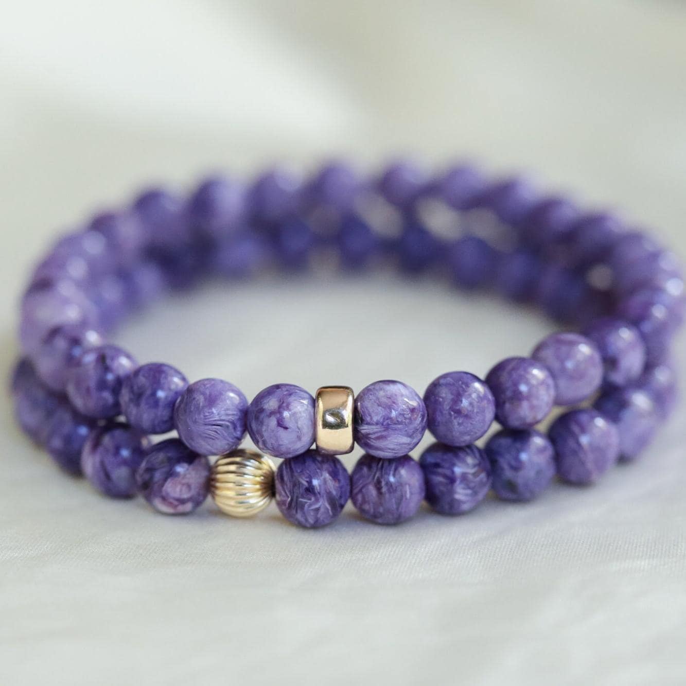 Ultra Violet Charoite Bracelet