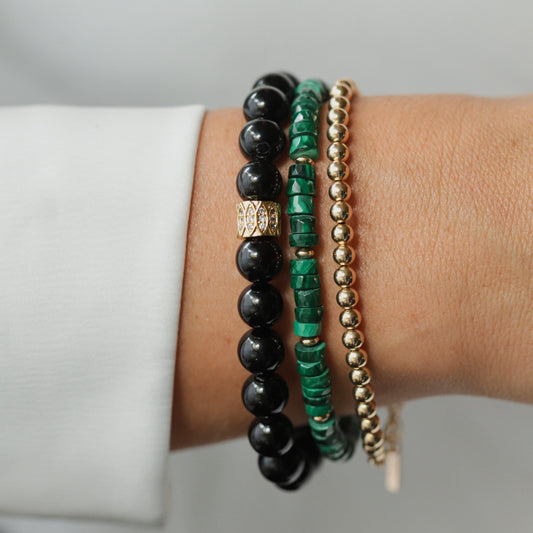 Heishi Gemstone Bracelet