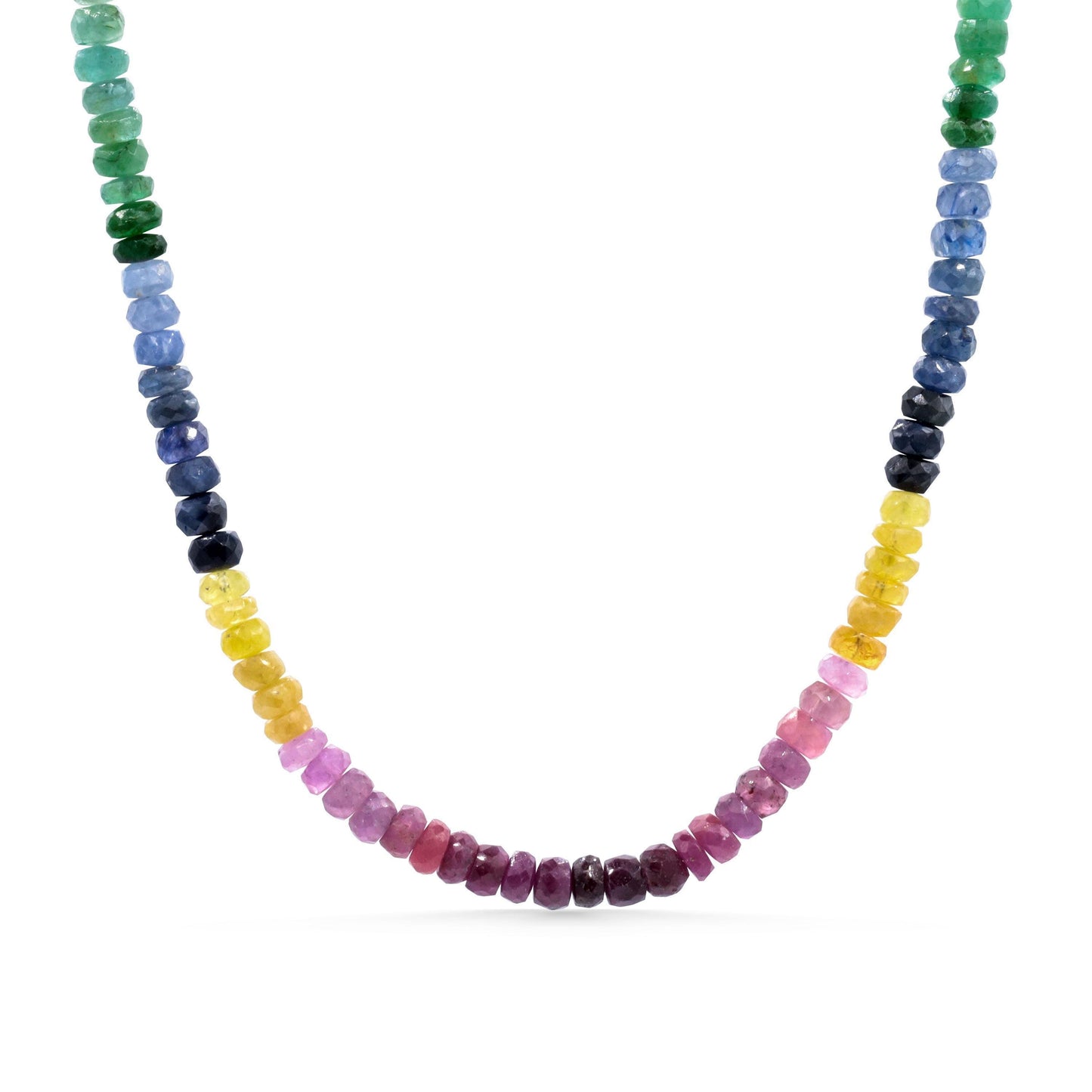 Mutlisapphire Sapphire necklace | Sapphire beaded Necklace [ENSP1055_DIP] Sapphire jewelry, Sapphire Beaded, AAA Quality Sapphire