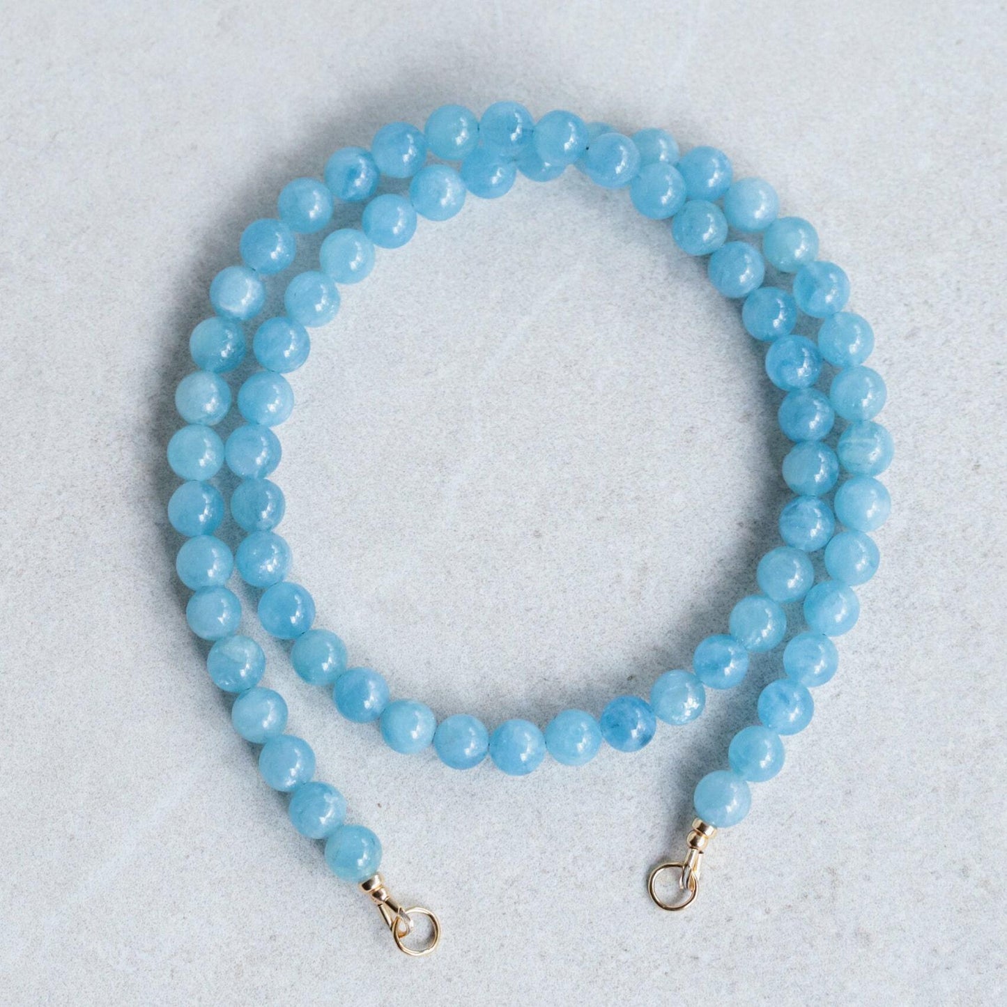 6mm Carabiner Necklace Oval Screw