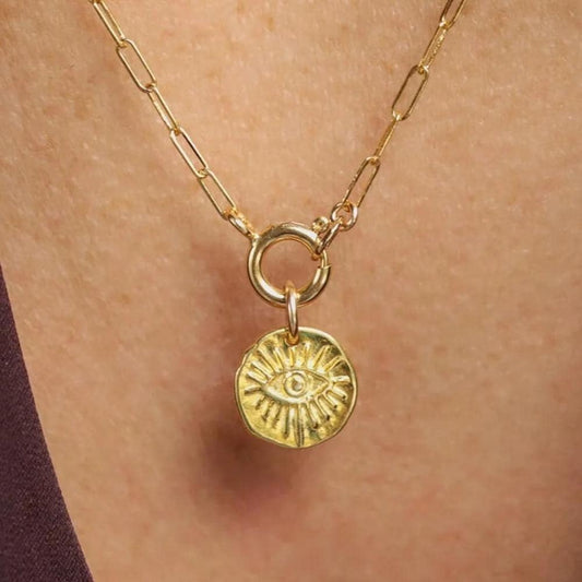 Paperclip Pendant Necklace