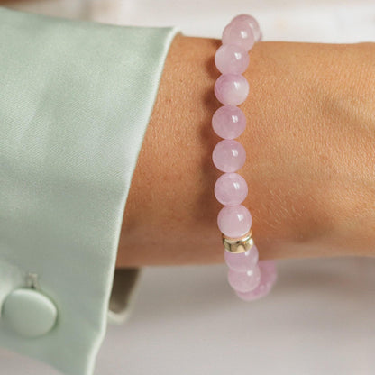 Kunzite Heart-Centered Power bracelet
