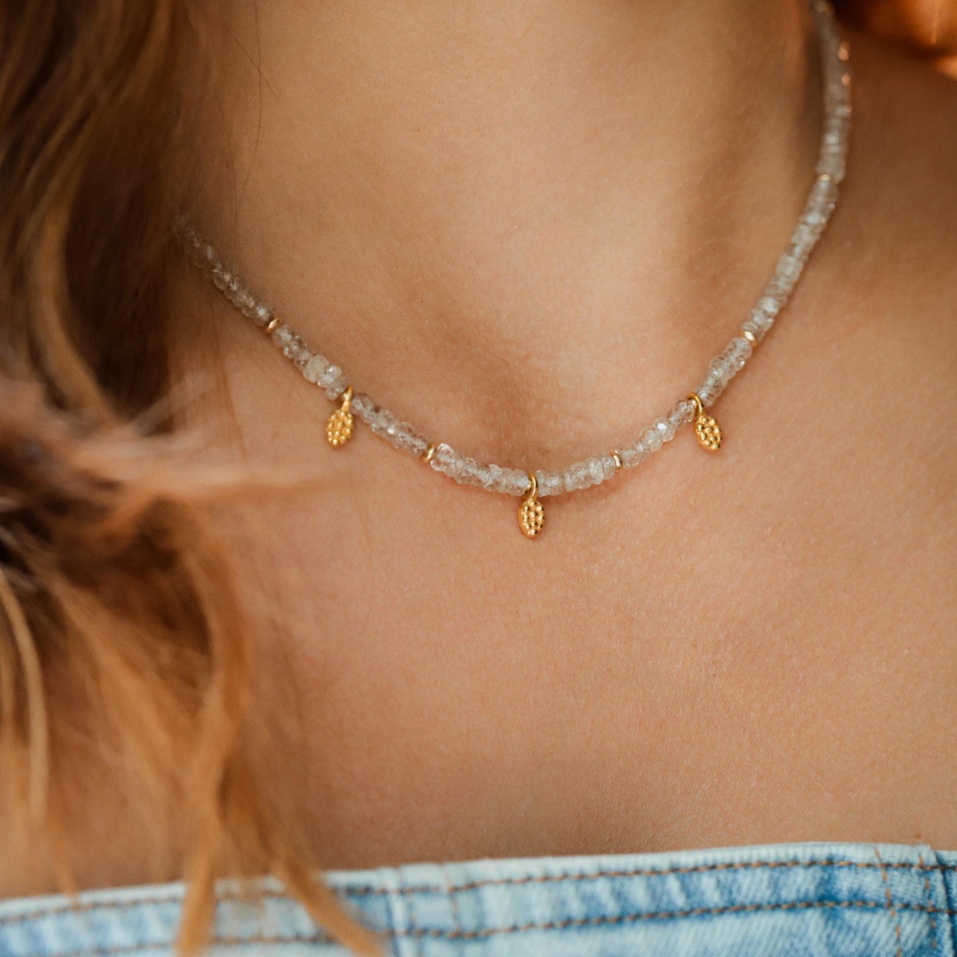 Stunning sparkly natural zircon