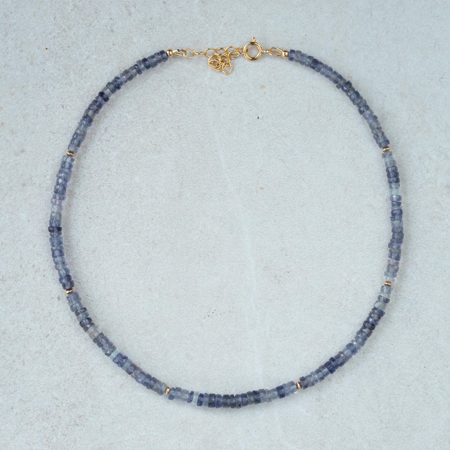 Ombre Iolite Necklace