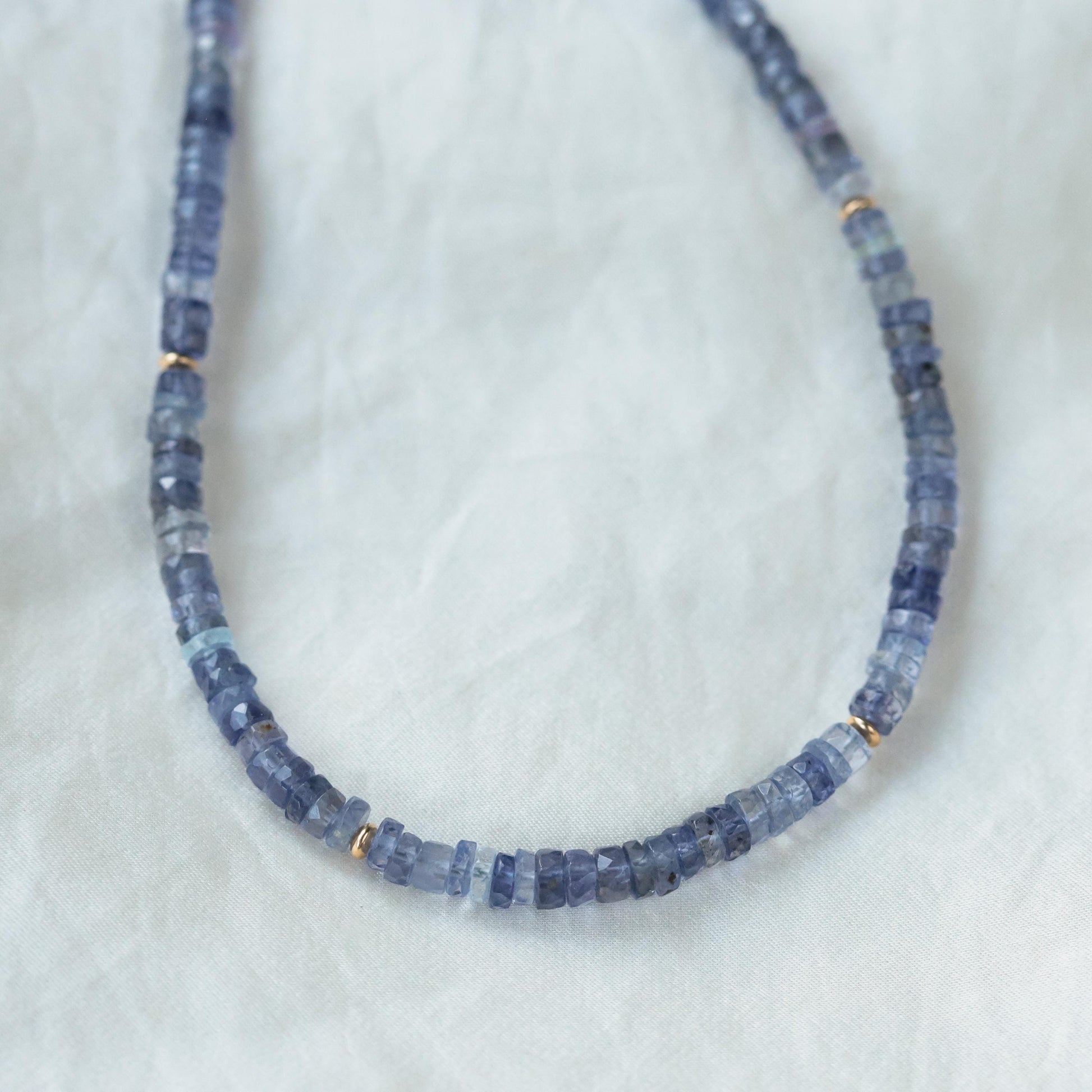 Ombre Iolite Necklace