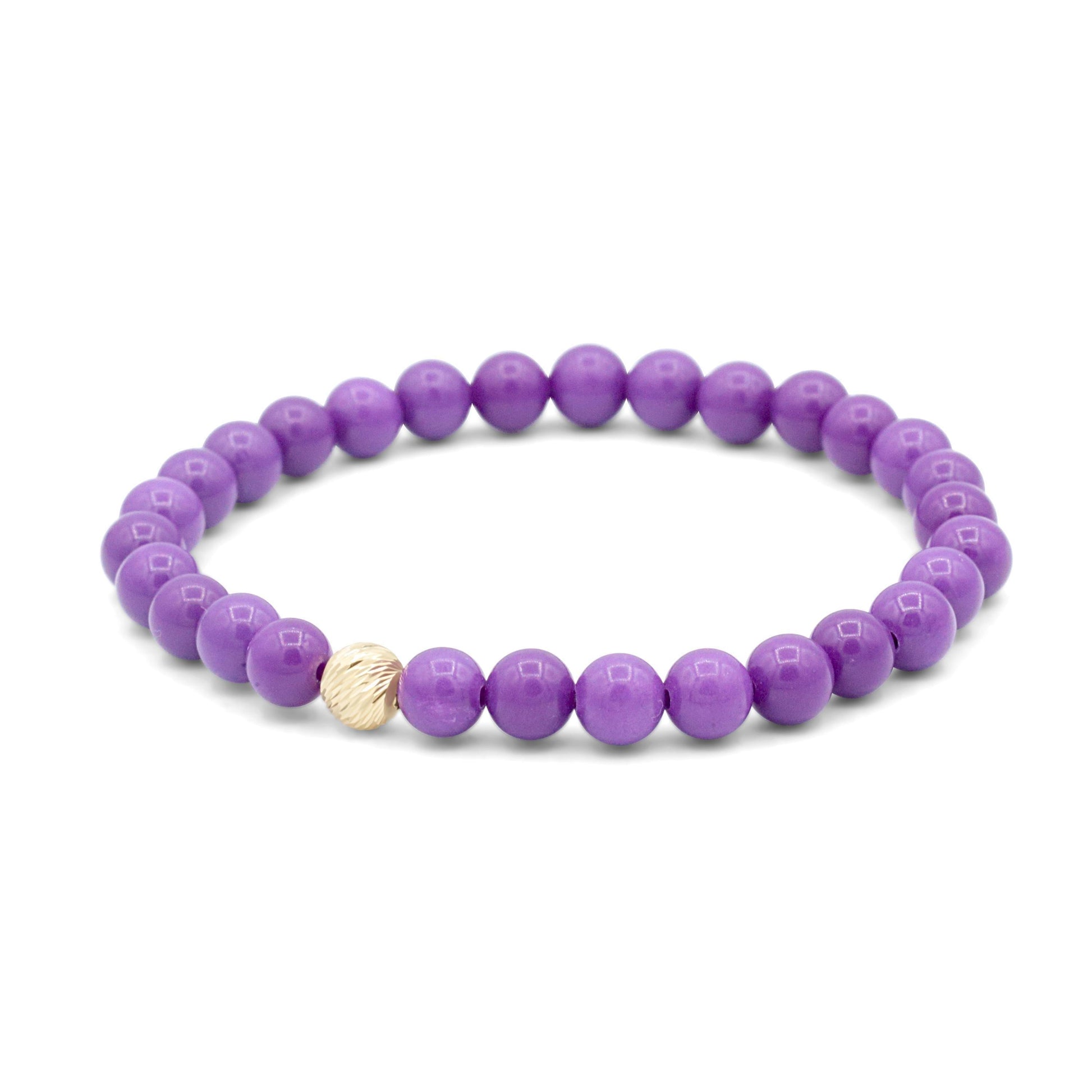 Phosphosiderite | AAA+ Phosphosiderite | Phosphosiderite Bracelet, 6mm Phosphosiderite | beaded Phosphosiderite