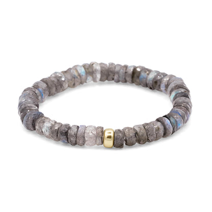 Labradorite Heishi Bracelet