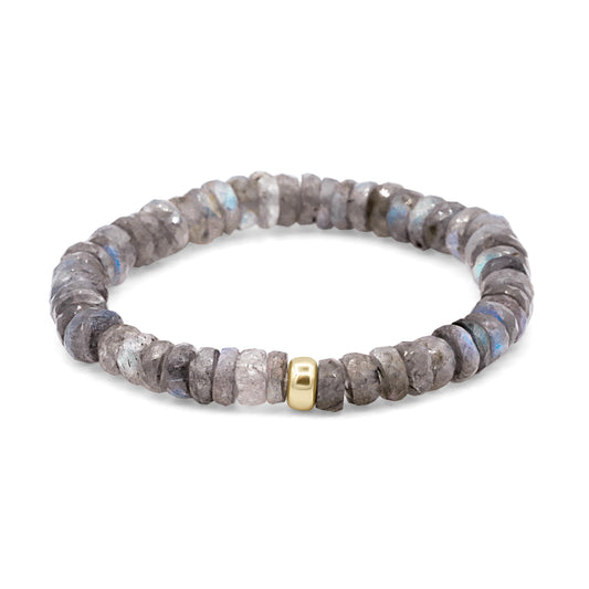 Labradorite Heishi Bracelet
