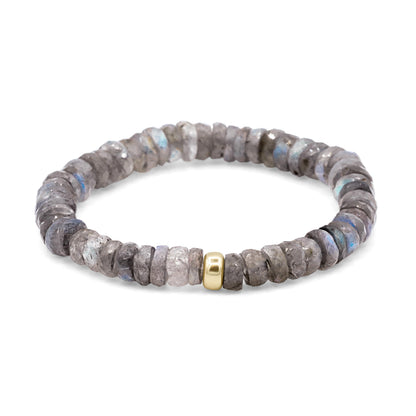 Labradorite Heishi Bracelet