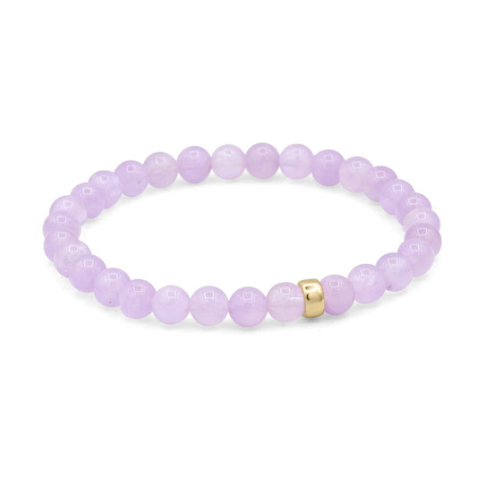 Lavender Amethyst Bracelet - 14K