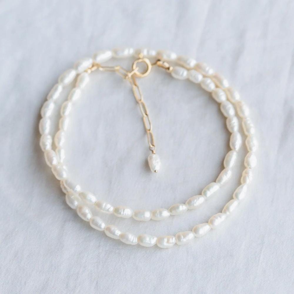 STACK of 3 | Pink opal necklace | Pink Beaded opal Necklace | peruvian pink opal necklace [STACKS] | beaded pink opal jewelry | pink opal