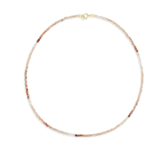 Stack of 3! Andalusite Necklace | Andalusite Beaded Necklace | Andalusite necklace for women | AAAA+ Andalusite | real Andalusite jewelry W