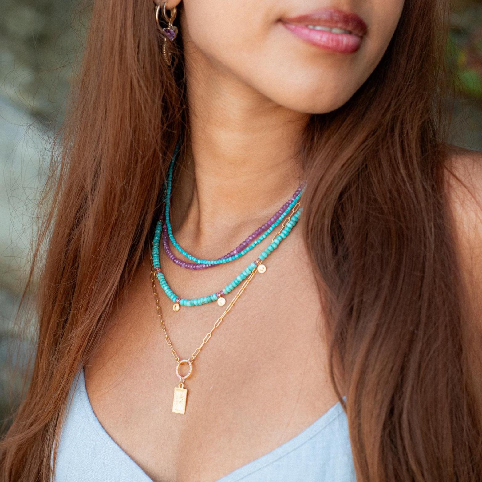 Paperclip Carabiner Necklace