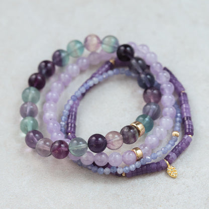 AAAA+ Fluorite Bracelet 8mm