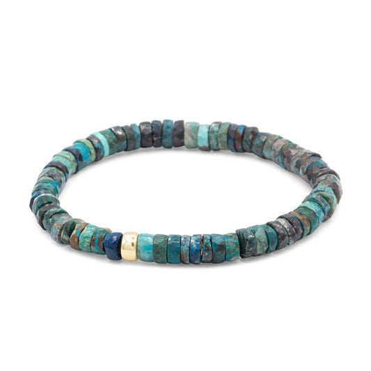 Chrysocolla Heishi 6mm