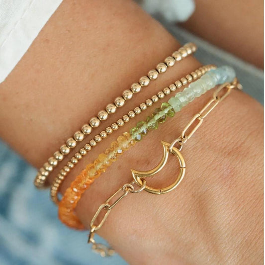 Carabiner Paperclip Bracelet