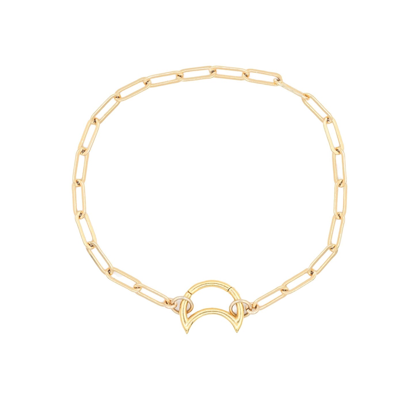 Carabiner Paperclip Bracelet
