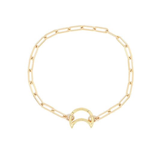 Carabiner Paperclip Bracelet