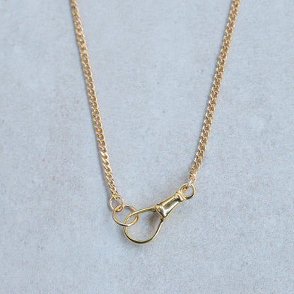 14K gold filled curb chain, gold fill everyday necklace, swivel clasp gold filled necklace, clasp in front gold necklace, gold everyday