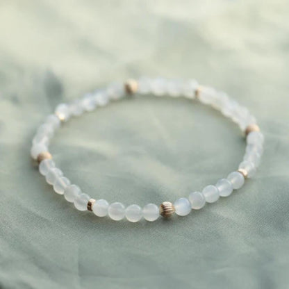 14K gold filled Moonstone Bracelet