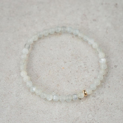 14K gold filled Moonstone Bracelet