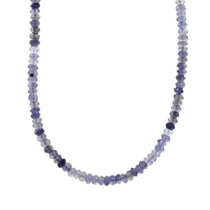 Iolite Necklace - 14K