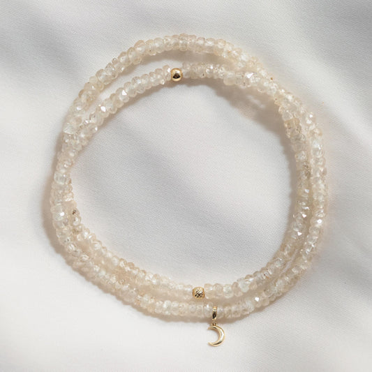 14K GOLD Zircon Bracelet | dainty genuine zircon jewelry, zircon bracelet, Quality Genuine Zircon, zircon stretch bracelet