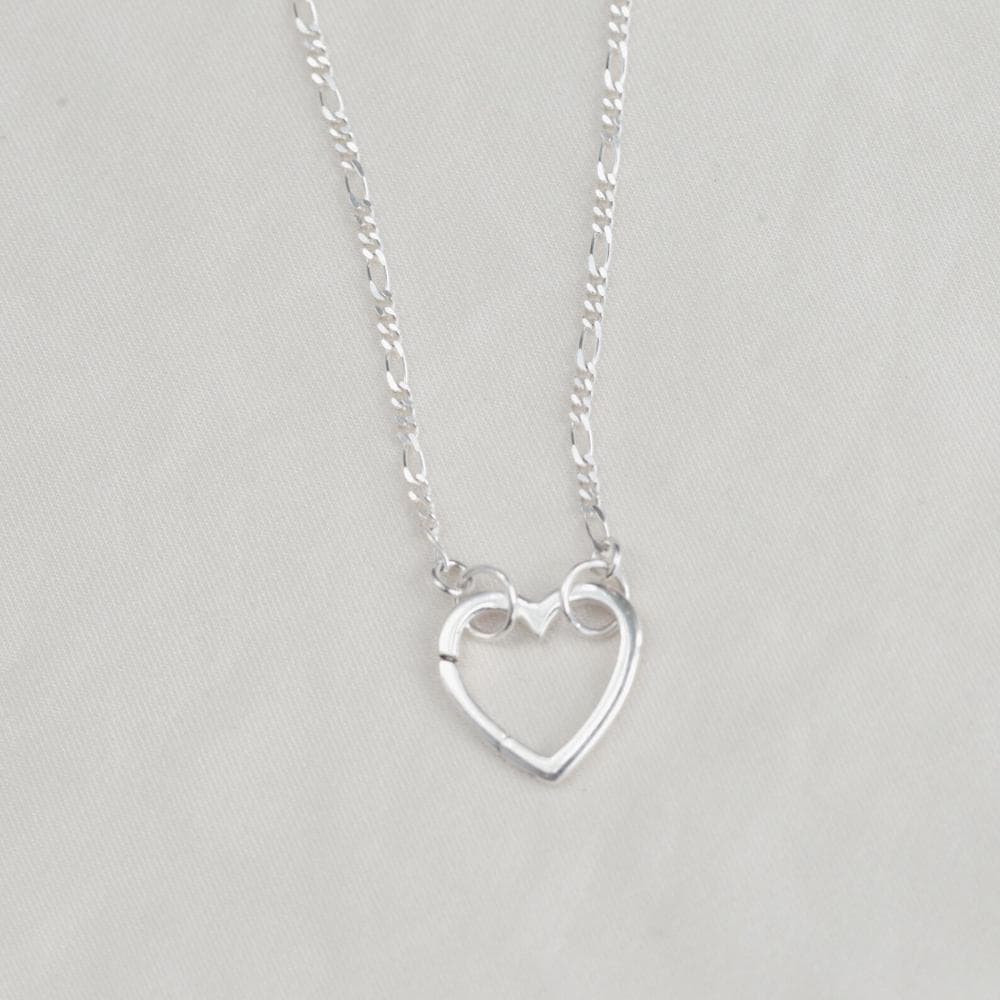 Sterling silver Carabiner necklace