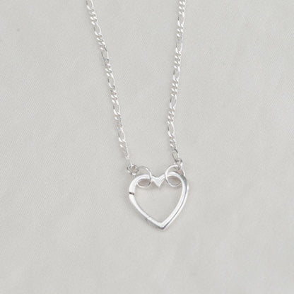 Sterling silver Carabiner necklace