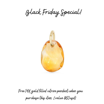 Citrine Bracelet - 14K Gold Filled