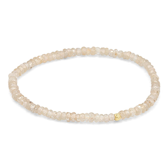 14K GOLD Zircon Bracelet | dainty genuine zircon jewelry, zircon bracelet, Quality Genuine Zircon, zircon stretch bracelet