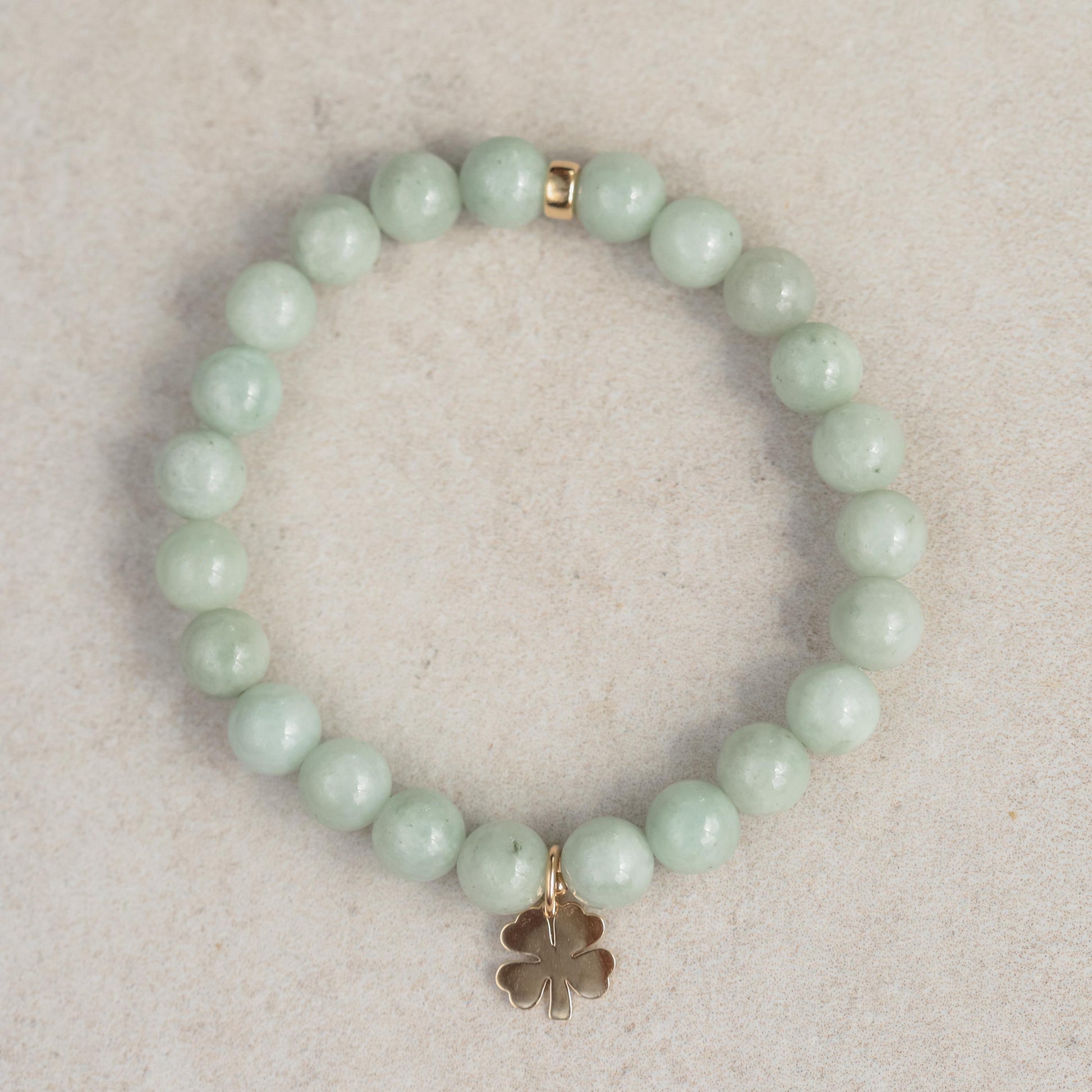 Jadeite Clover Bracelet