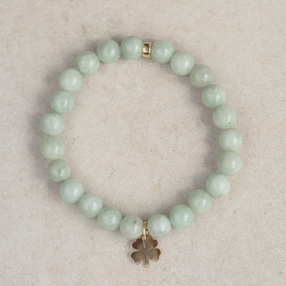 Jadeite Clover Bracelet
